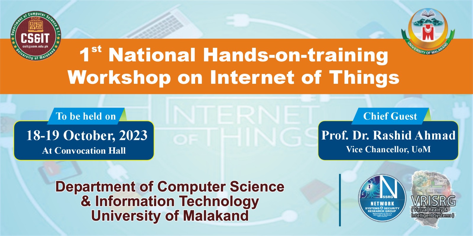 1st National Hands On Training Workshop On Internet Of Things